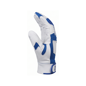 Gants de frappeur de baseball en cuir perforé avec paume en cuir, gants de softball à dos extensible, forte adhérence, logo personnalisé, OEM, ODM, vente en gros - Product Image 4