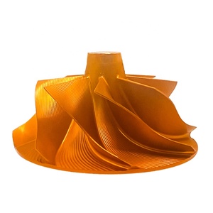 Nuevo Rotor de Turbocompresor Ray Yang de 8 Aspas, Impulsor de Aluminio Naranja de 49.7/67.4mm, Repuesto para Reparación - Product Image 1