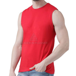 เสื้อยืดแขนกุดผ้าฝ้าย 100% ทรงปกติ คุณภาพสูง แห้งเร็ว ระบายอากาศดี สวมใส่สบาย สำหรับขายออนไลน์ - Product Image 5