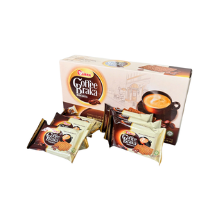 | Échantillons gratuits offerts |   Délicieux biscuits croustillants et sucrés au café BRAKA 150g ODM en vrac directement de l'usine du Vietnam - Product Image 5