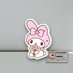 Plaques magnétiques en acrylique pour extensions de cils, personnalisées avec logo professionnel, motif Hello Kitty, fleur, papillon, diamant, marque privée - Product Image 2