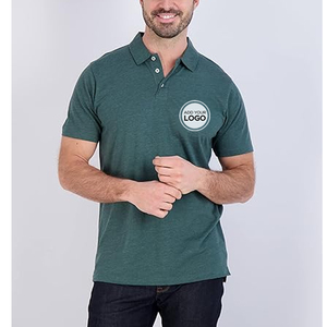 Chemises unies décontractées personnalisables unisexe en gros prêtes à être expédiées DDP gratuit 100% coton anti-plis à manches courtes - Product Image 1
