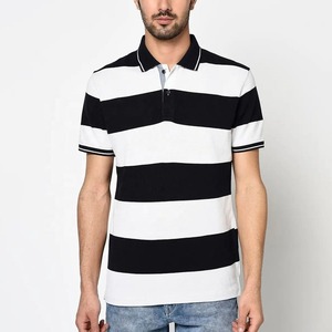 Polo T-shirt Homme 2025 Coupe Slim Décontracté Quotidien en Tissu Extensible Doux avec Col Élégant Respirant Motif Uni - Product Image 1
