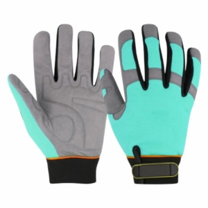 ถุงมือกันกระแทกงานหนัก หนังสังเคราะห์เสริมแรง ระบายอากาศได้ดี สำหรับงานอุตสาหกรรม ออกแบบสำหรับช่าง - Product Image 4