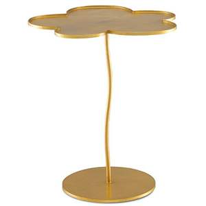 Elegant Metal <b>Gold</b> <b>Side</b> <b>Table</b> Designed With Minimalist Style And Sturdy Base Ideal For Bedside Living Room Setup - Product Image 4