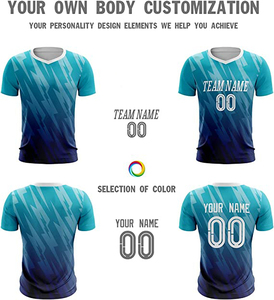 Camiseta de Fútbol Reversible Personalizable con Diseño Impreso por Transferencia Térmica, Diseña Tu Propio Estampado, Hecho en Pakistán, Servicio OEM 100% - Product Image 5