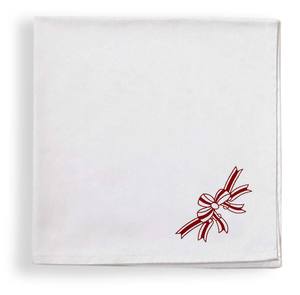 Servilletas de Algodón Orgánico 100% Natural con Diseño Bordado de San Valentín, Mantelería para Mesa de Comedor para Hoteles, Diseño Personalizado - Product Image 2