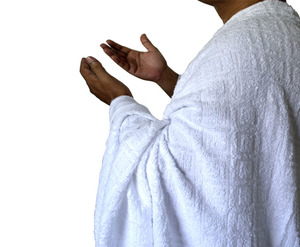 Luxury Ihram Towels for Hajj & Umrah Travel 100% Pure Cotton <b>2</b>-<b>Piece</b> <b>Set</b> Spring Season Quick Dry Breathable Lightweight - Product Image 6