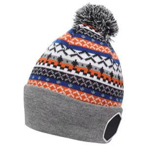 Hot Selling Unisex Winter Warm Beanies Custom 3D Embroidery Solid Skull Cap with Checked Style in Special Colors - Product Image 5