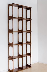 Modern <b>Wooden</b> <b>Bookcase</b> Display Storage Rack Floor Standing Shelf Unit for Living Room Home Office - Product Image 4