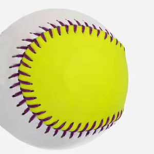 Fabrication sur mesure de ballons de baseball, équipement sportif en gros, fabricant OEM, ballon de baseball vierge en PU taille officielle 9 sans logo - Product Image 4