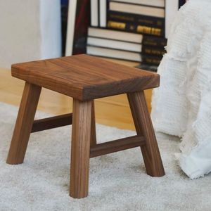 Taburete de Madera Reciclada, Muebles de Madera Sostenible, Diseño Rústico Hecho a Mano, Apto para Cafés, Restaurantes, Hogares y Estudios - Product Image 6