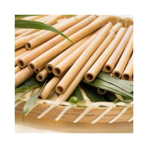 Fabricant de pailles à boire biodégradables en bambou naturel OEM ODM Vietnam - Product Image 1