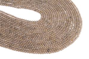 ลูกปัดสโมคกี้ควอตซ์ พลอยธรรมชาติ ร้อยเป็นเส้น ลูกปัดกลมหลวม 15.5 นิ้ว จำนวนมาก 1 3 5 10 50 ขายส่งเครื่องประดับ - Product Image 3