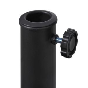 Base parasole mezza rotonda in resina per ombrelli e basi da giardino - Product Image 4