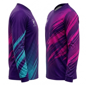 Maillot de motocross professionnel MX, vêtements de course, maillot de motocross MX conçu avec un matériau en polyester respirant et anti-humidité - Product Image 5