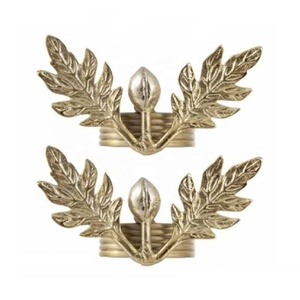 ที่ใส่ผ้าเช็ดปากรูปต้นปาล์มสีเงินโลหะ ทนทาน ทันสมัย สำหรับงานแต่งงาน คริสต์มาส ตกแต่งบ้าน - Product Image 2