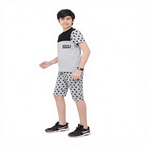 ชุดคาปรีสำหรับเด็ก,กางเกงขายาวนักออกแบบขายส่งเสื้อยืดเสื้อผ้าอินเทรนด์อินเดียนุ่มสำหรับฤดูร้อนช้อปปิ้งออนไลน์ - Product Image 1
