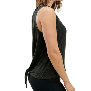 Camiseta sin Mangas de la Mejor Calidad para Mujer, Ropa de Gimnasio Personalizada, Algodón, Venta al por Mayor, Color, Talla y Estilo Personalizables - Product Image 2