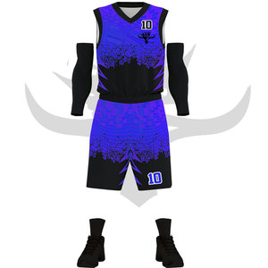 Maillots d'équipe et shorts sublimés, ensembles d'uniformes de basket-ball fabriqués au Pakistan, en vente en ligne - Product Image 2