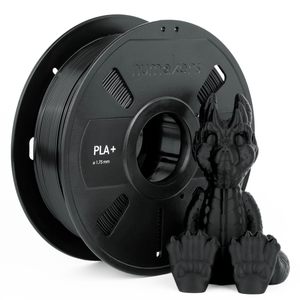 Filament d'impression 3D PLA+ 1,75 mm 1 kg Noir Intense ±0,03 mm Impression Rapide Sans Colmatage OEM Numakers - Product Image 2
