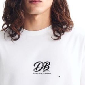 Camiseta de Manga Corta para Hombre, Corte Ajustado, Algodón Suave, Estilo Casual, Básica, para Fitness, Ropa Urbana, Promocional - Product Image 3