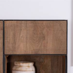 Vandana Autumn Volume Solid mango wood 2-door <b>sideboard</b> Santo minimalist style - Product Image 5