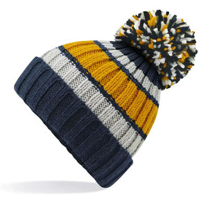 Bonnet en laine mélangée personnalisé, bonnet d'hiver en tricot côtelé de qualité supérieure, chaud, unisexe, accessoire de mode, logo brodé, fournisseur OEM en gros - Product Image 5