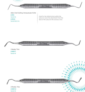 Dental Surgical Instruments Effective Dental Care Curette 9-Piece Set Manual CE Certified Class II - Product Image 4