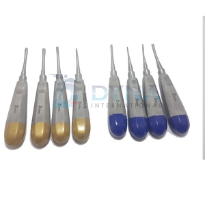 Juego de 8 Elevadores Dentales Manuales de Acero Inoxidable Alemán de Alta Calidad para Extracción y Luxación de Puntas de Raíz Apicales - Product Image 2
