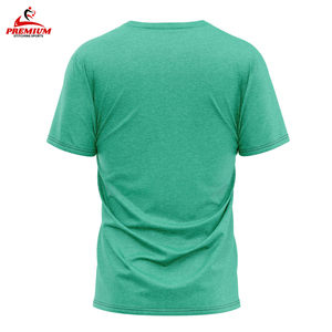 Camiseta de Manga Corta para Hombre, Diseño Personalizado, 100% Algodón, Cuello Redondo, Tejido de Punto, MOQ Bajo, Fabricante de Camisetas Deportivas - Product Image 2