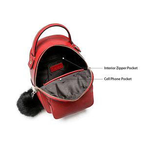 Large Waterproof Leather <b>Backpack</b> for Adults New Fashion <b>Cheap</b> Price Genuine Leather <b>Backpack</b> With All Size Available - Product Image 5