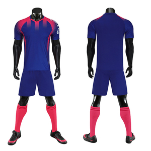 Conjunto de Camiseta de Fútbol para Hombre Adulto, Mangas Cortas, Correa Ajustable, Antibacteriano, Impresión Sublimada, Nombres de Equipo Personalizados, Verano - Product Image 5