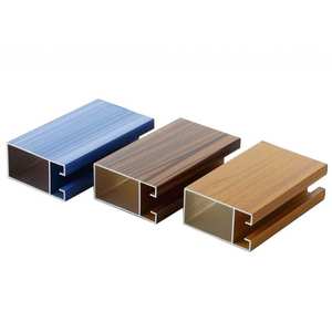 Perfil Decorativo Hueco de Aluminio con Acabado de Madera - Product Image 4