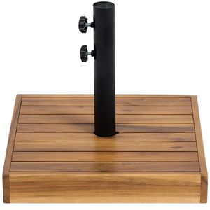 Ombrellone da Giardino Quadrato con Base in Acciaio Inox e Ferro per Patio, Ristorante, Hotel, Spiaggia - Consigliato per la Pioggia - Product Image 2