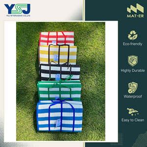 Manufactured in Thailand High Quality Customized Logo Waterproof Outdoor Carpets 100% Polypropylene Picnin/<b>Beach</b> PP Foldable Mat - Product Image 6