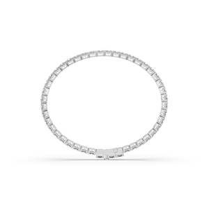 Lab Grown Diamond IGI Certified 9.68Ct Round Brilliant Cut 14KT/10KT <b>Gold</b> Lightweight Bracelet for Women's Wedding Best bracelet - Product Image 2