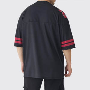 เสื้อรักบี้แบบเรโทรสำหรับผู้ชาย ผู้หญิง และผู้ใหญ่ แบบขายส่ง ราคาถูก ปรับแต่งได้ สำหรับการแข่งขัน 7v7 ผลิตจากโพลีเอสเตอร์ 100% ป้องกันแบคทีเรีย เหมาะสำหรับฤดูหนาว - Product Image 4