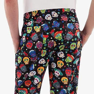 Pantalon de Chef Unisexe en Coton à Taille Haute Élastique pour les Employés de Restaurant et de Bar avec un Confort Optimal - Product Image 6
