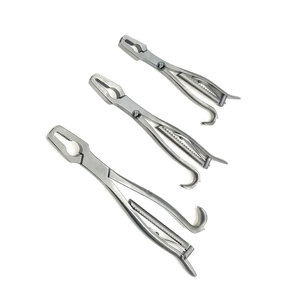 Veterinary Orthopedic 3 Piece Set <b>Mini</b> Kern Bone Reduction Forceps Bone Holding Forceps Manual Stainless Steel - Product Image 2