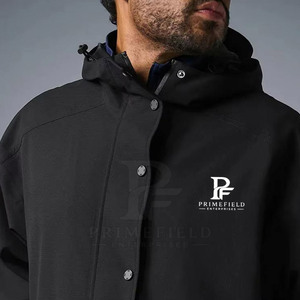 Latest Design High Quality Hooded Down <b>Coat</b> Made of Best Material Outdoor Streetwear for <b>Men</b> Quick Dry Eco-Friendly Breathable - Product Image 5