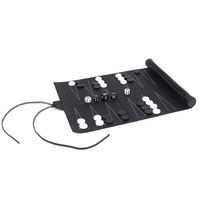 Nuevo Estilo 2026, Juego de Backgammon Plegable de Cuero PU, Portátil, Ecológico, Duradero, para Interiores y Exteriores, Hecho a Mano, de Primera Calidad