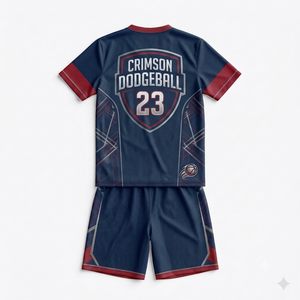 Conjunto de Uniforme de Dodgeball Listo para Torneos, Camisetas Personalizadas con Nombres de Jugadores, Números y Logotipos de Patrocinadores - Product Image 6
