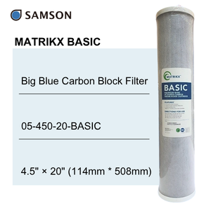 Filtro de Carbón Activado MATRIKX BASIC 05-450-20 Big Blue de 20 Pulgadas - Product Image 2