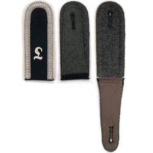 Épaulettes de qualité supérieure en laine écologique pour uniforme, avec rembourrages en dentelle - Product Image 1
