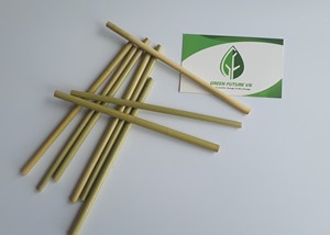 Pajitas de hierba desechables ecológicas del fabricante directo de Vietnam 100% accesorios de bebidas de barra Natural para certificado VERDE - Product Image 4