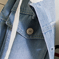 Veste à capuche en jean pour homme, vêtement de travail, veste d'hiver, Streetwear, épais, manteau, vente en gros et personnalisation