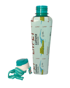 ขวดน้ำ LIVIA LivPET 500 มล. รุ่น Lehera Slim Waist คุณภาพพรีเมียม ผลิตจากพลาสติก PET Virgin PP ฐานขวดแข็งแรง ทนทาน ป้องกันการรั่วซึม เป็นมิตรต่อสิ่งแวดล้อม - Product Image 3