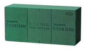 Espuma Floral Húmeda de Absorción Rápida, Espuma Floral Fresca de Larga Duración con Retención de Agua, Ideal para Uso en Interiores y Exteriores, Decoración de Bodas y Ceremonias - Product Image 3