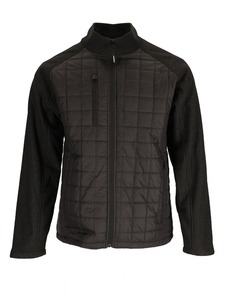 Échantillon gratuit vente en gros Doudoune noire personnalisée manteau d'hiver léger en duvet Service OEM Veste d'extérieur imperméable pour hommes - Product Image 3